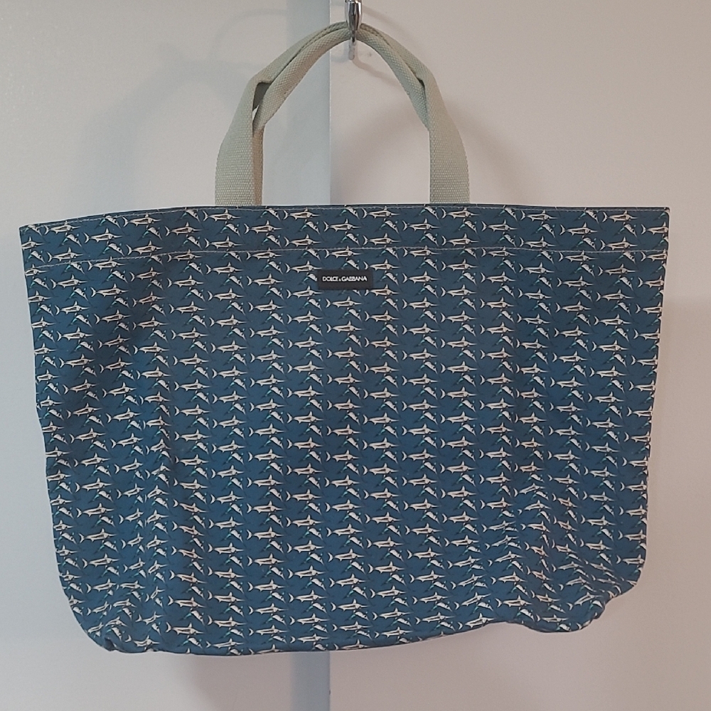 Dolce & Gabbana Blue Tote / Beach Bag